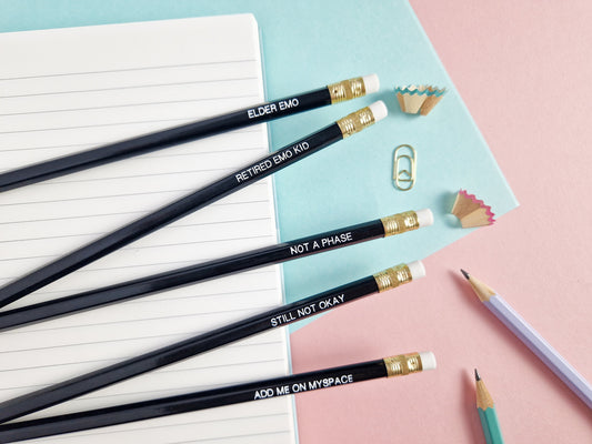 Elder Emo pencil set