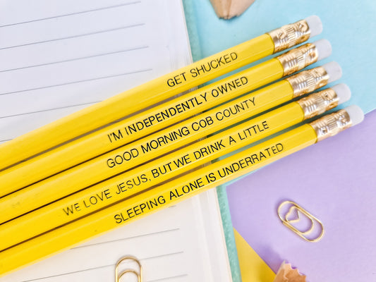 Shucked pencil set