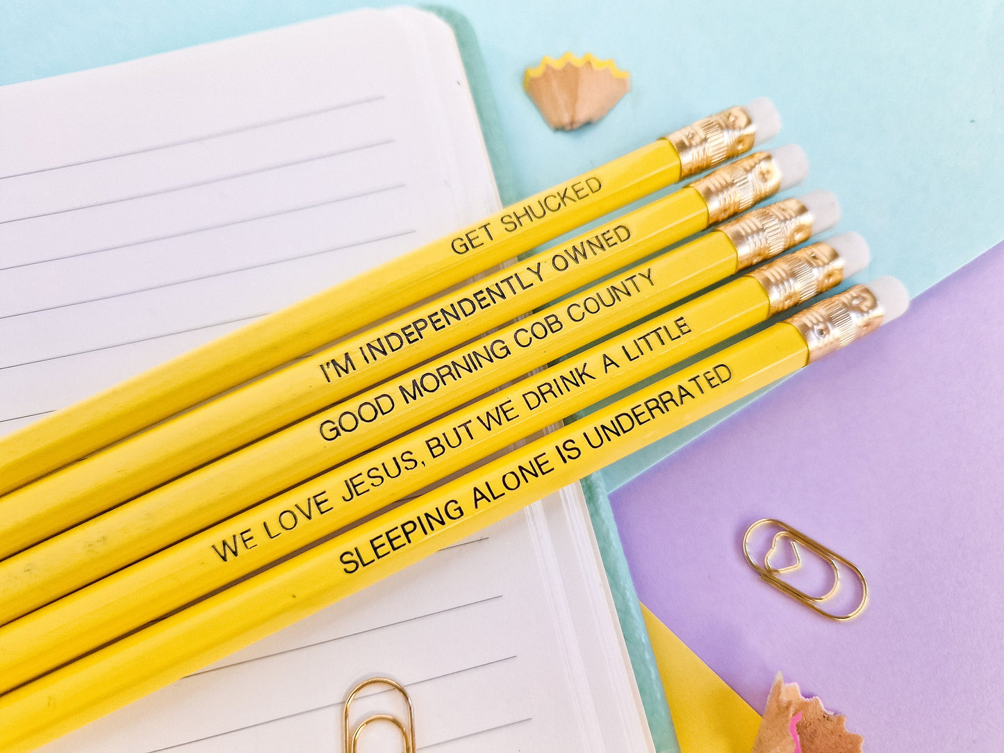 Shucked pencil set