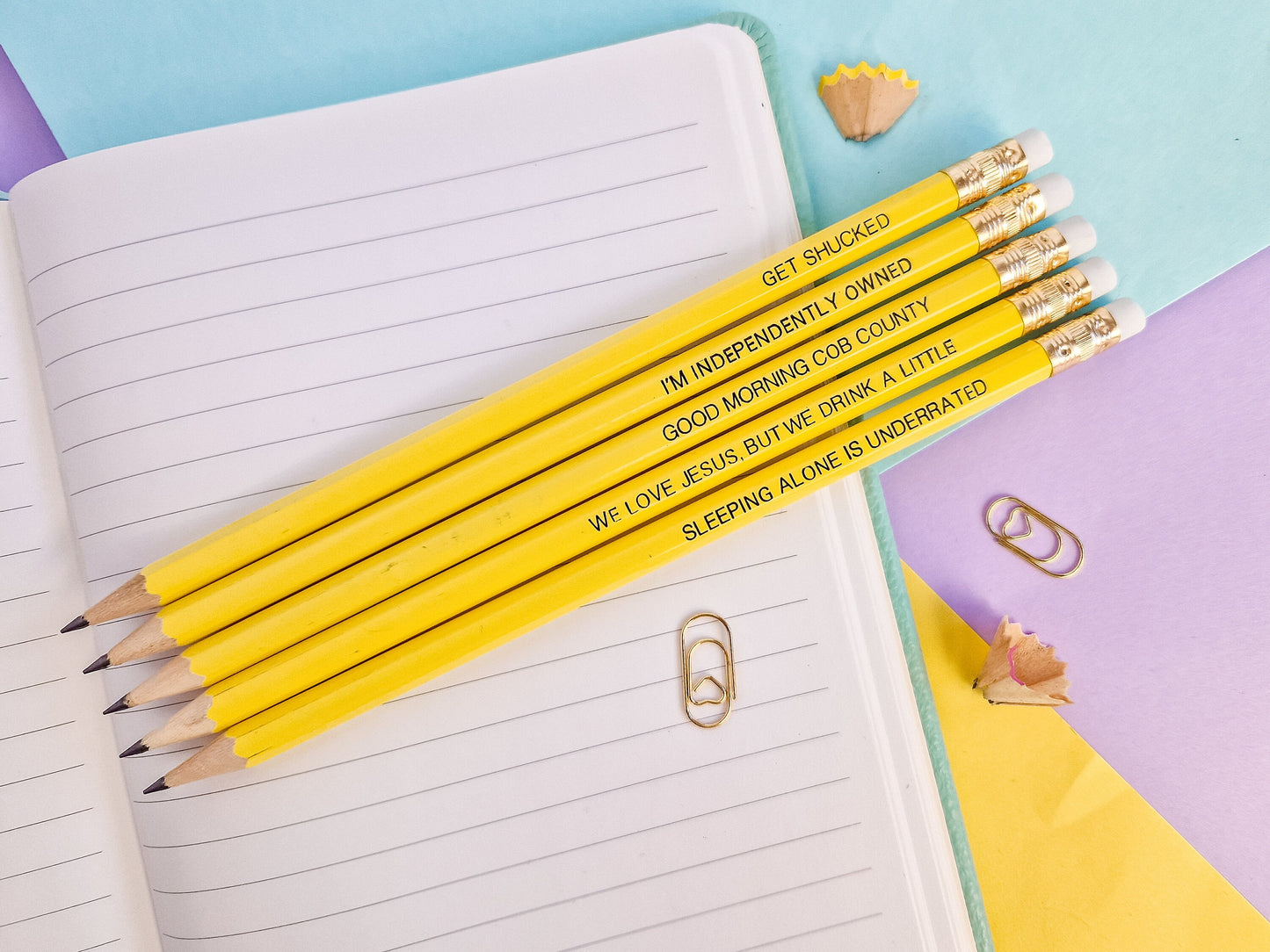 Shucked pencil set