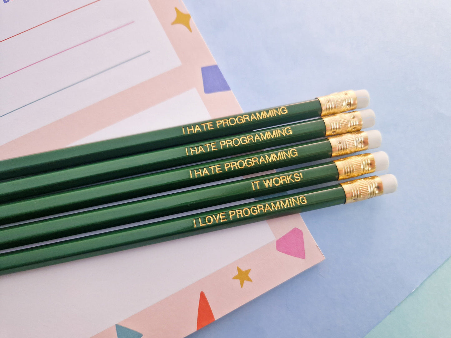 Programmer pencil set
