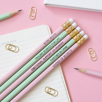 Work Bestie pencil set