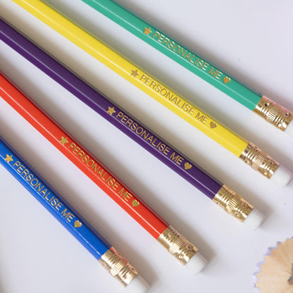 Personalised name pencils — classic