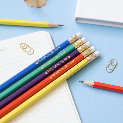Personalised name pencils — classic