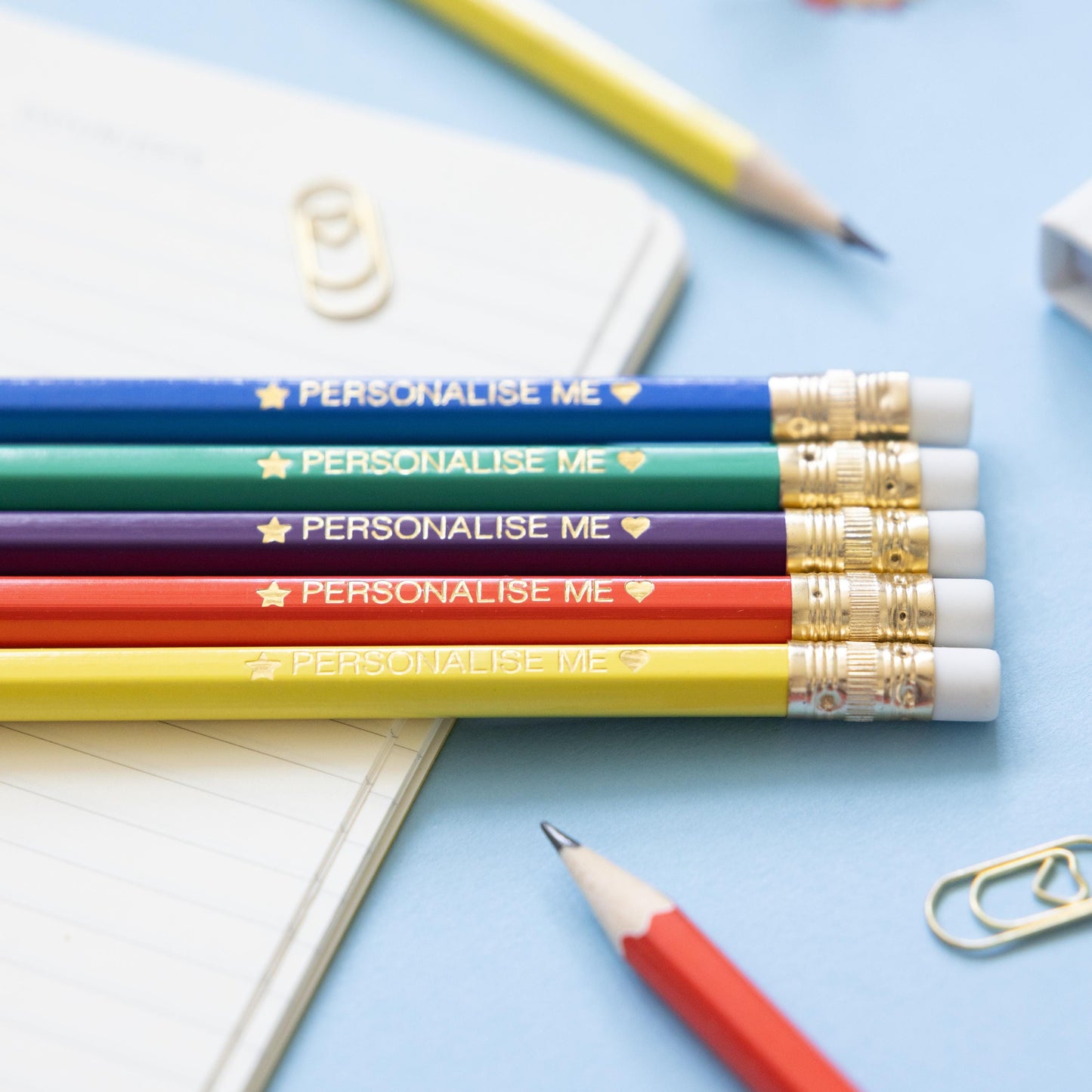 Personalised name pencils — classic