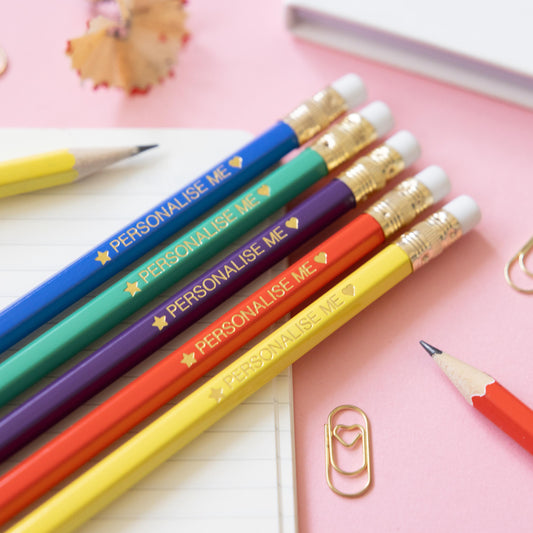 Personalised name pencils — classic