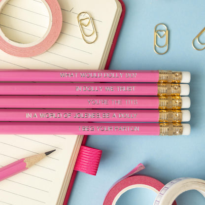 Dolly Parton pencil set