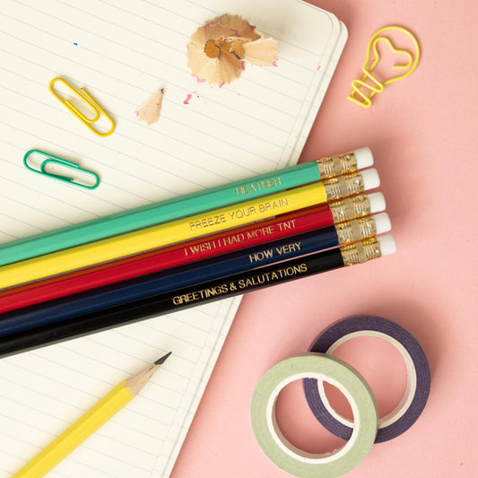 Heathers pencil set