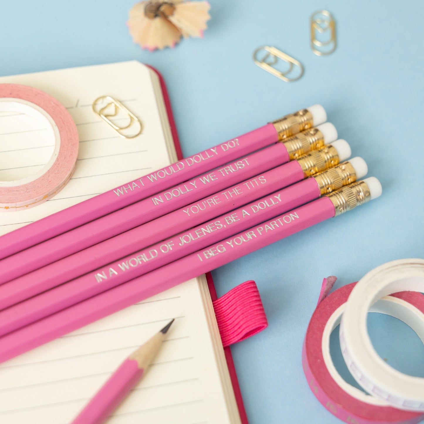 Dolly Parton pencil set