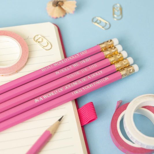 Dolly Parton pencil set