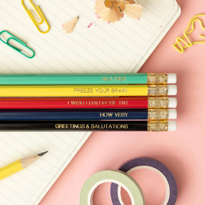 Heathers pencil set