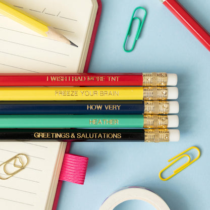 Heathers pencil set