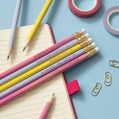 Romy & Michele pencil set