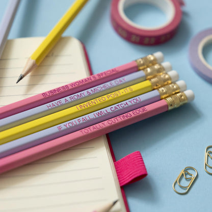 Romy & Michele pencil set