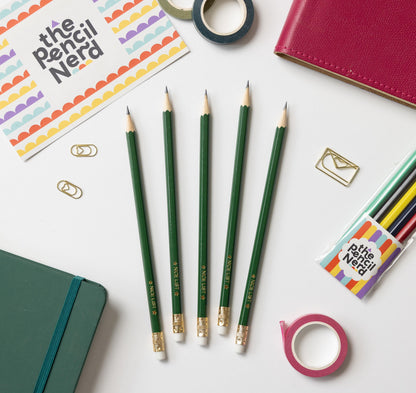 Nice list Christmas Pencil Set: Christmas Eve box, Stationery Gift, Party Favours, Stocking Stuffer, Teachers classroom favours