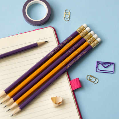 The Traitors pencil set