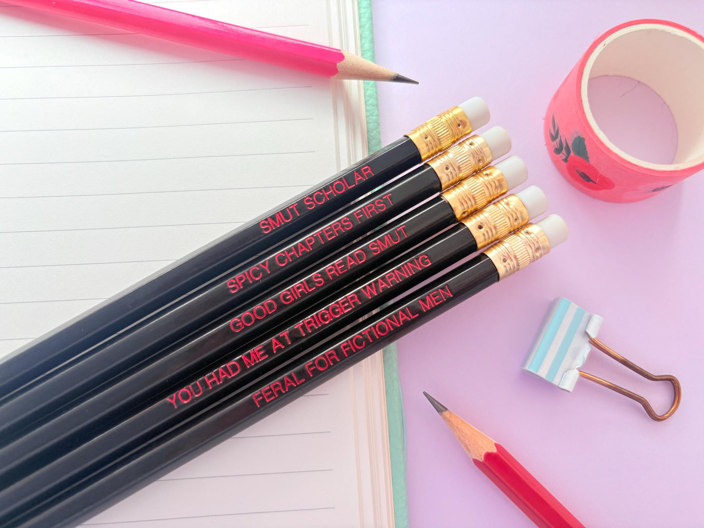 Spicy Reader Pencils Set