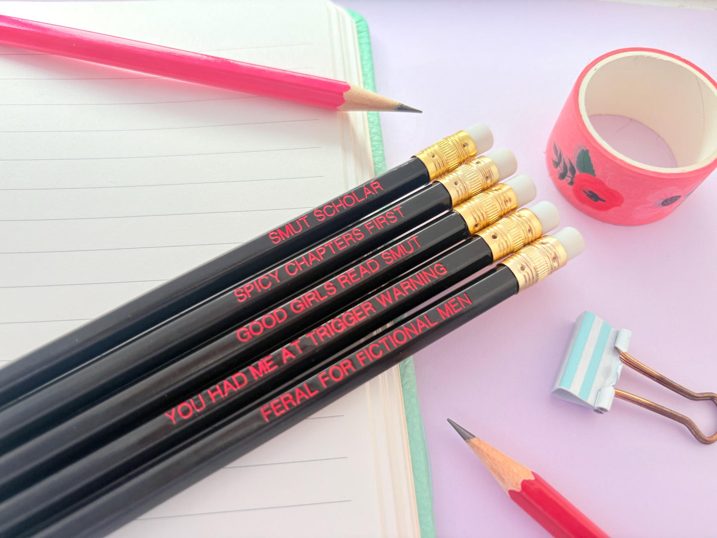 Spicy Reader Pencils Set