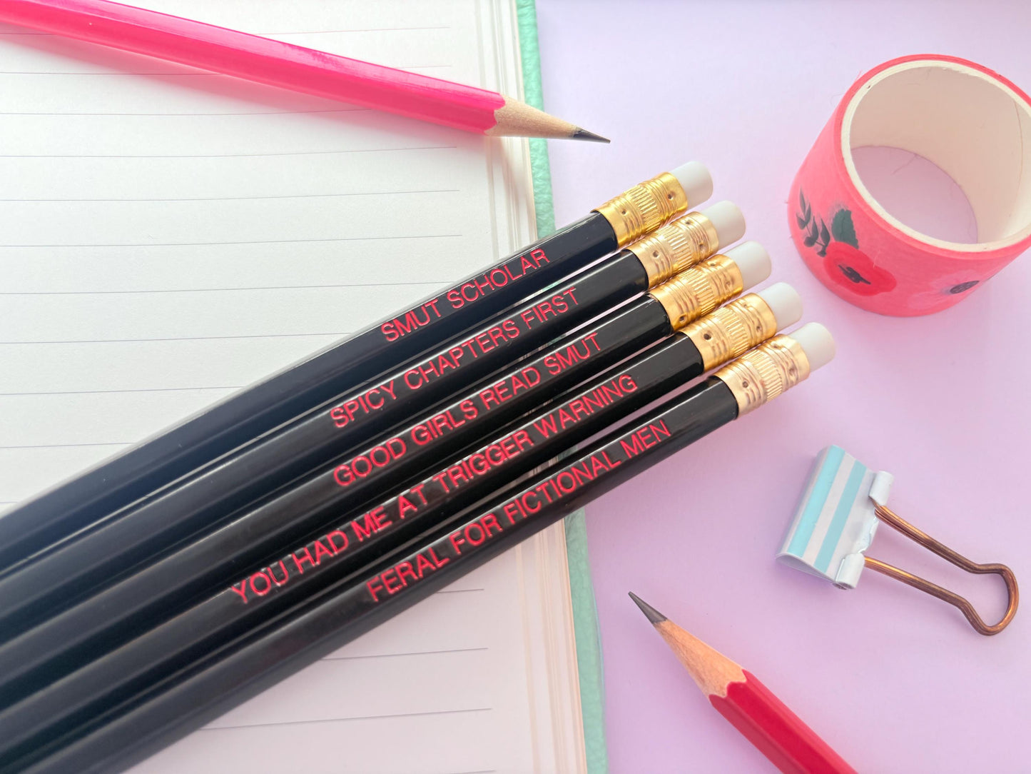 Spicy Reader Pencils Set